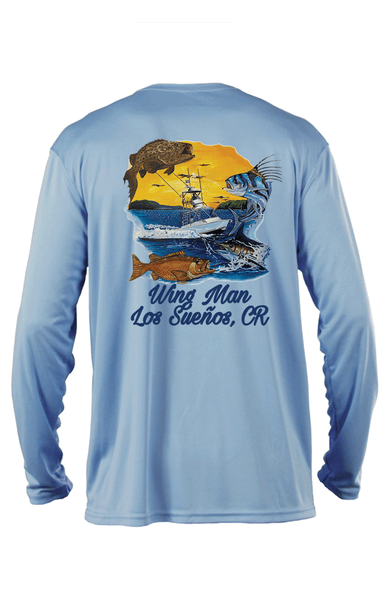 Mens Wingman Sunset L/S