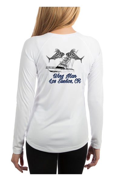 Womens Wingman Rooster L/S