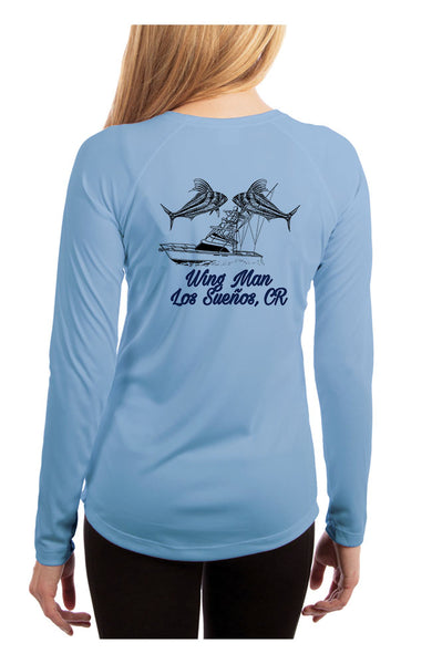 Womens Wingman Rooster L/S