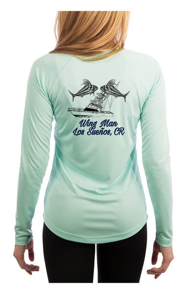 Womens Wingman Rooster L/S