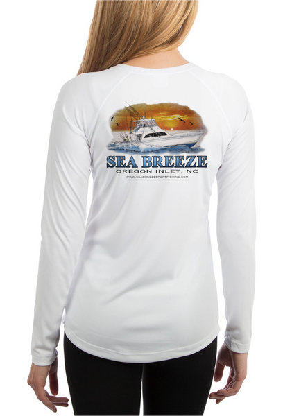 Womens Sea Breeze L/S