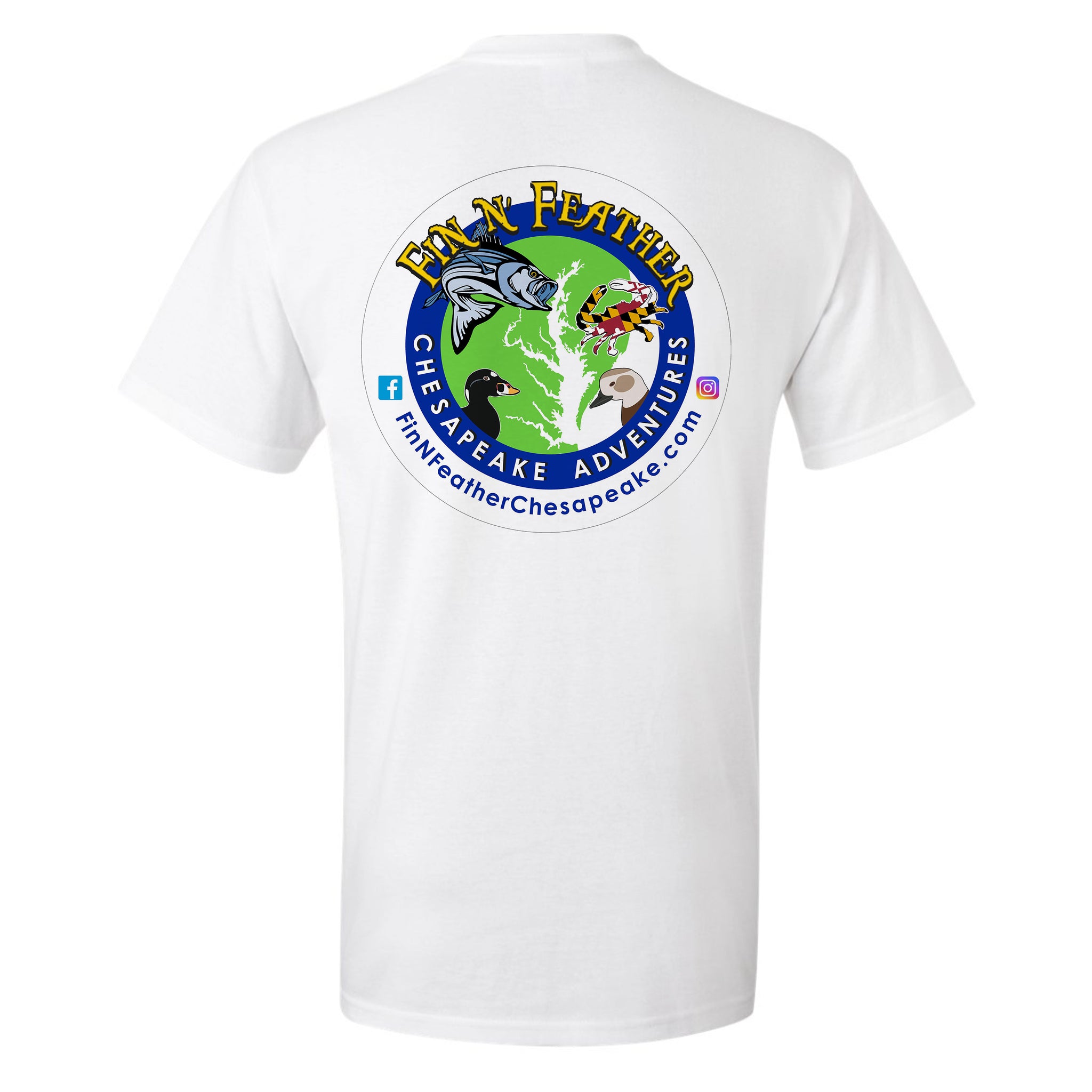 Adult Fin N' Feather Tee