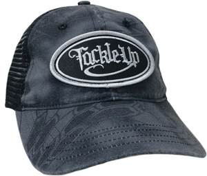 Garment Washed Trucker Hat - Kryptek Typhon/Black